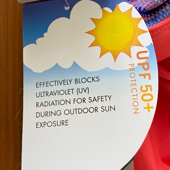 NWT Girls TYR Parachute Olivia in Royal/Coral Sz XL 14/16 - Picture 3 of 4